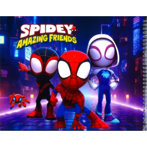 Spidey Amazing Friends Spiral Sketchbook