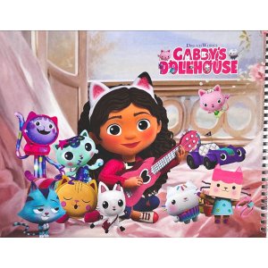 Gabby's Dollhouse Spiral Sketchbook