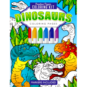 Creative Pages Coloring Book Dinosaurs