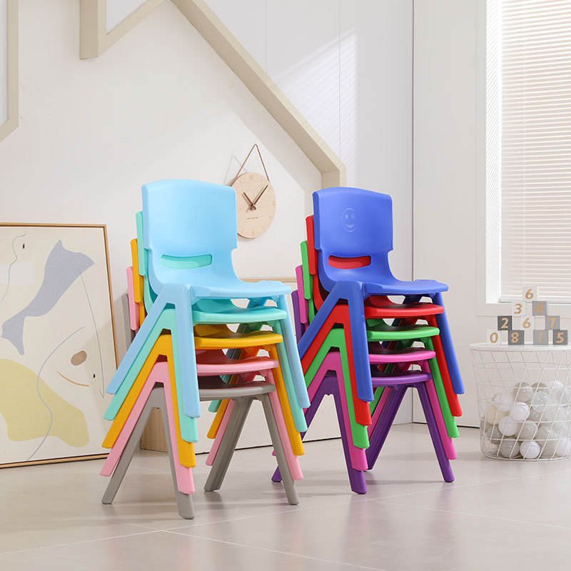 Home Furniture Modern Furniture Baby Children's Stackable Kids Plastic Chair - Image 3